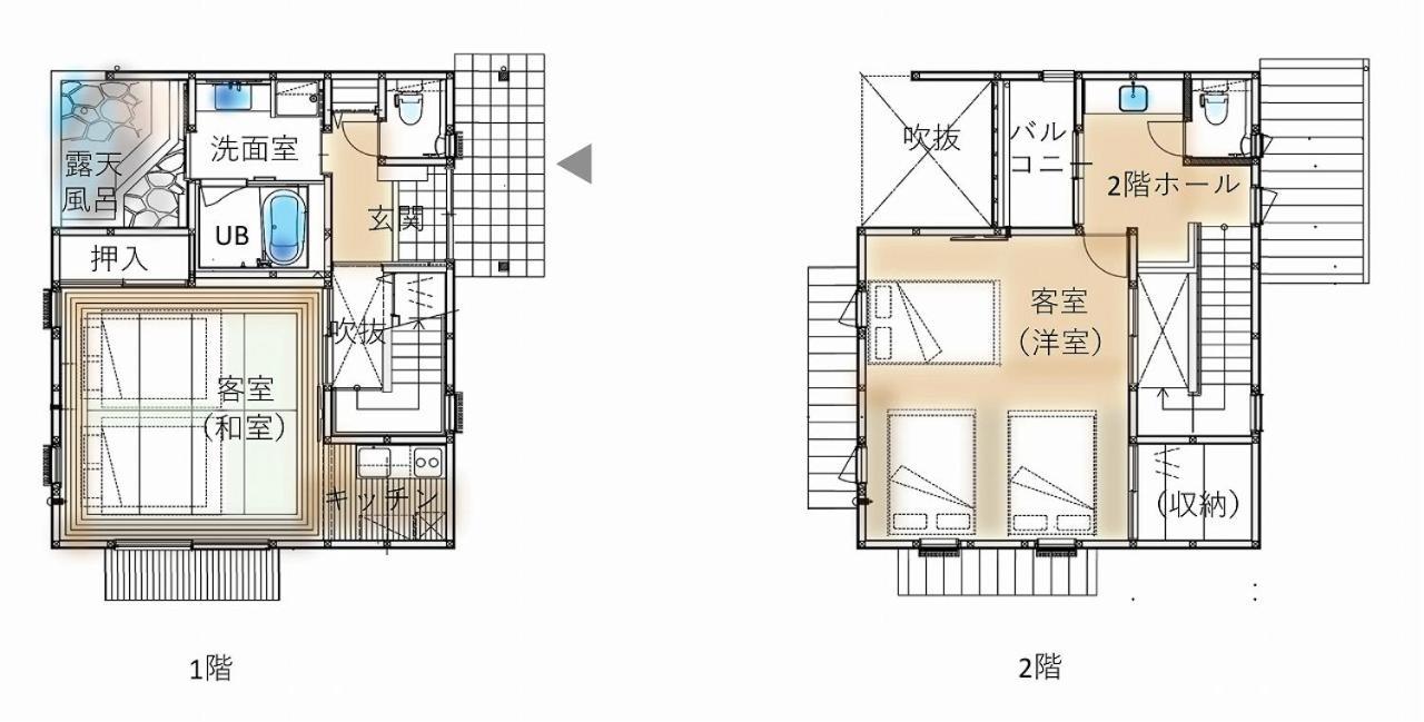 Kotonone Mai Suzu Villa Yufu Eksteriør bilde